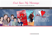 Tablet Screenshot of godsavemymarriage.com